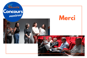Les Concours mentorat Cap Réussite, un peu plus qu’un Concours…